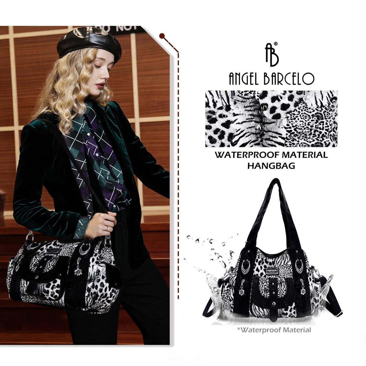 Vintage Luxe Relaxed-Shape Hobo Handbags