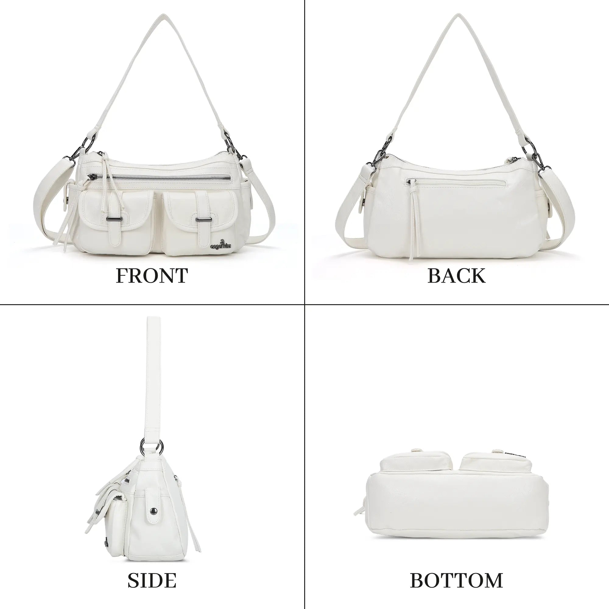 Simple personality crossbody purse shoulder bag handbags