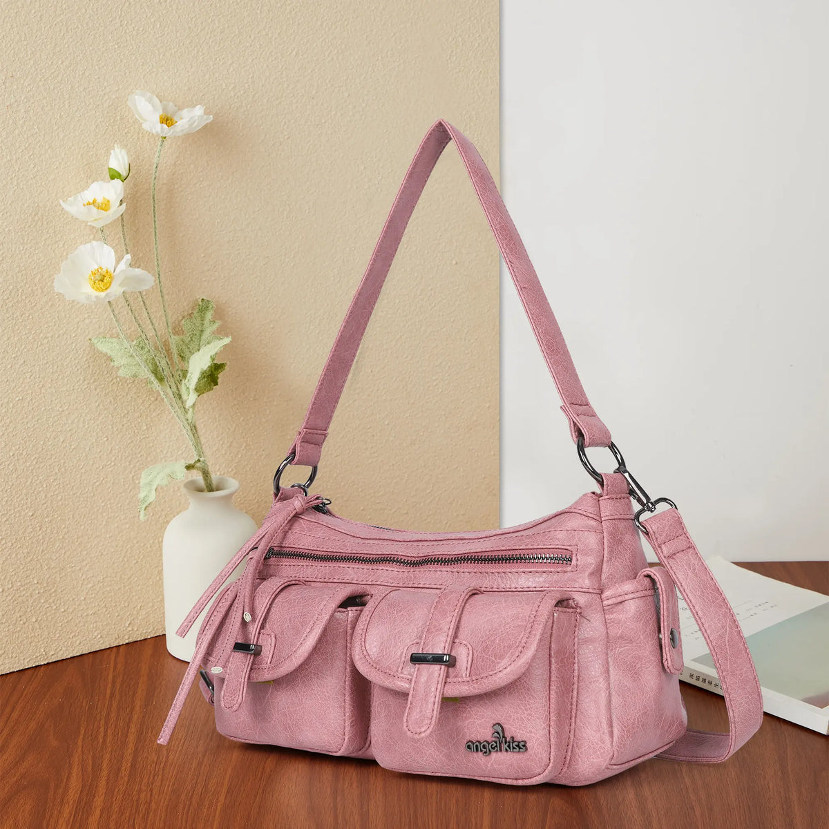 Simple personality crossbody purse shoulder bag handbags
