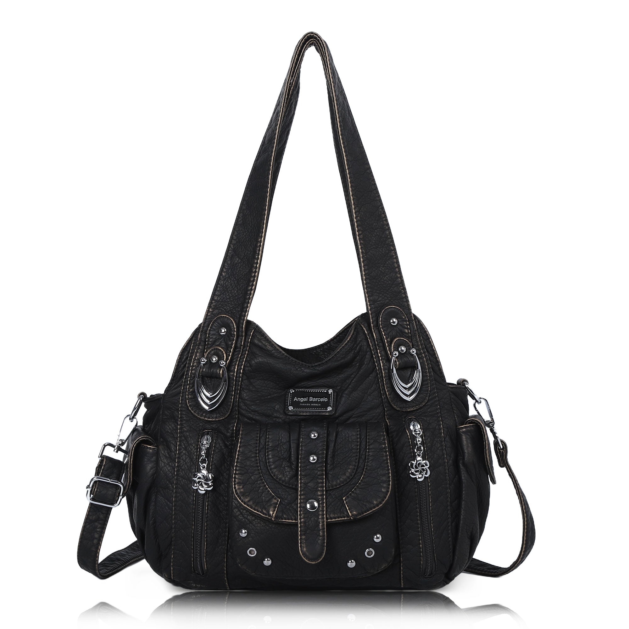 Vintage Luxe Relaxed-Shape Hobo Handbags