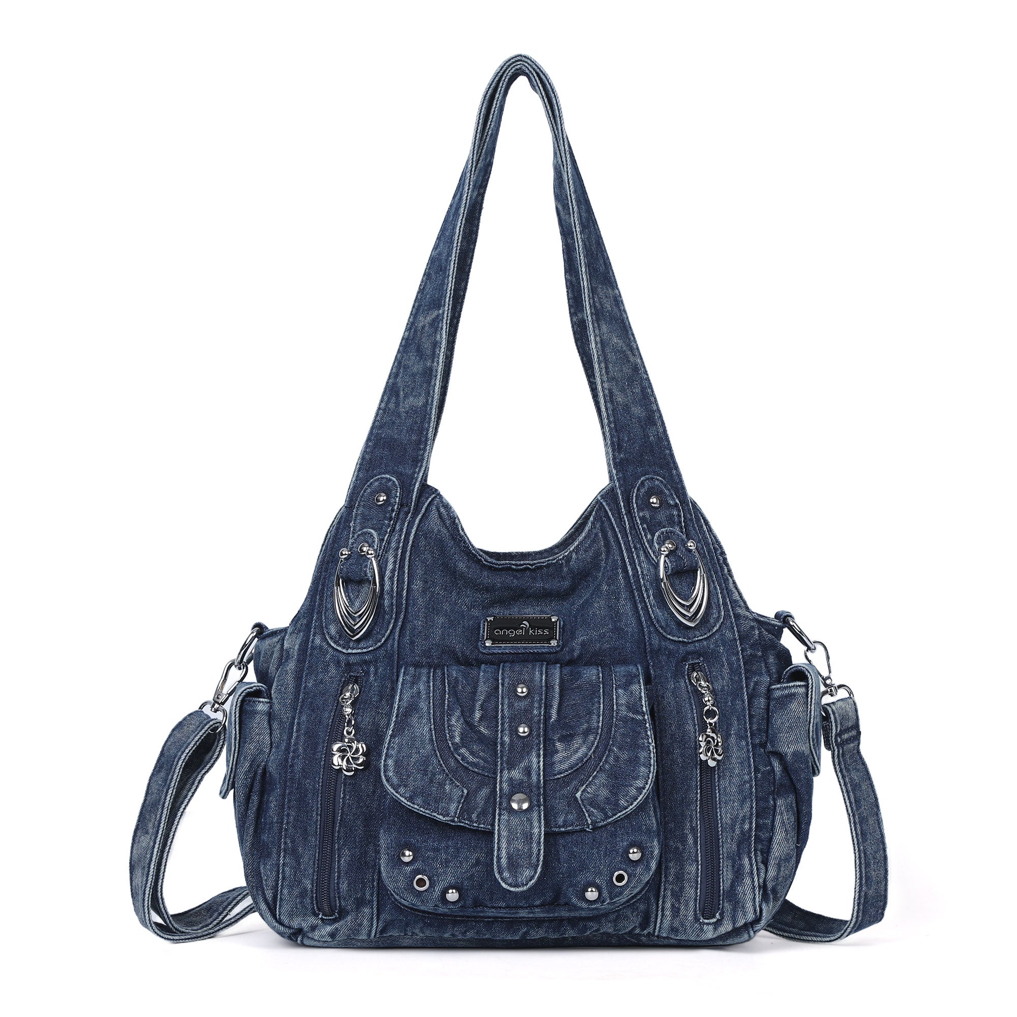 Vintage Luxe Relaxed-Shape Hobo Handbags