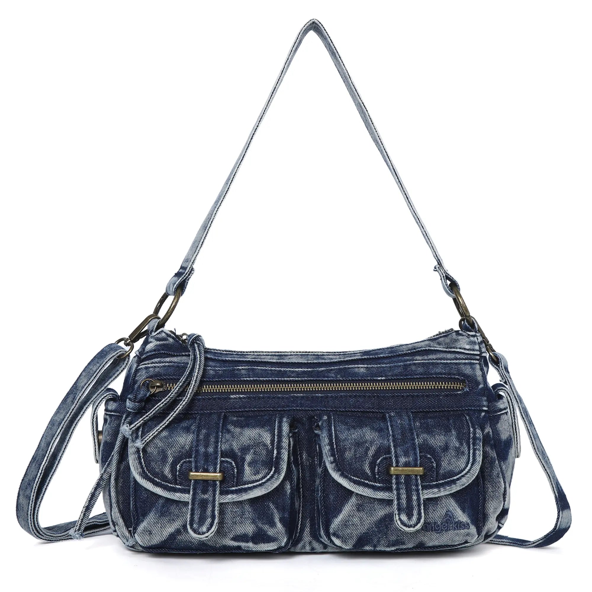 Faux Leather Leopard Print Crossbody Tote Bag - Women's Shoulder Purse