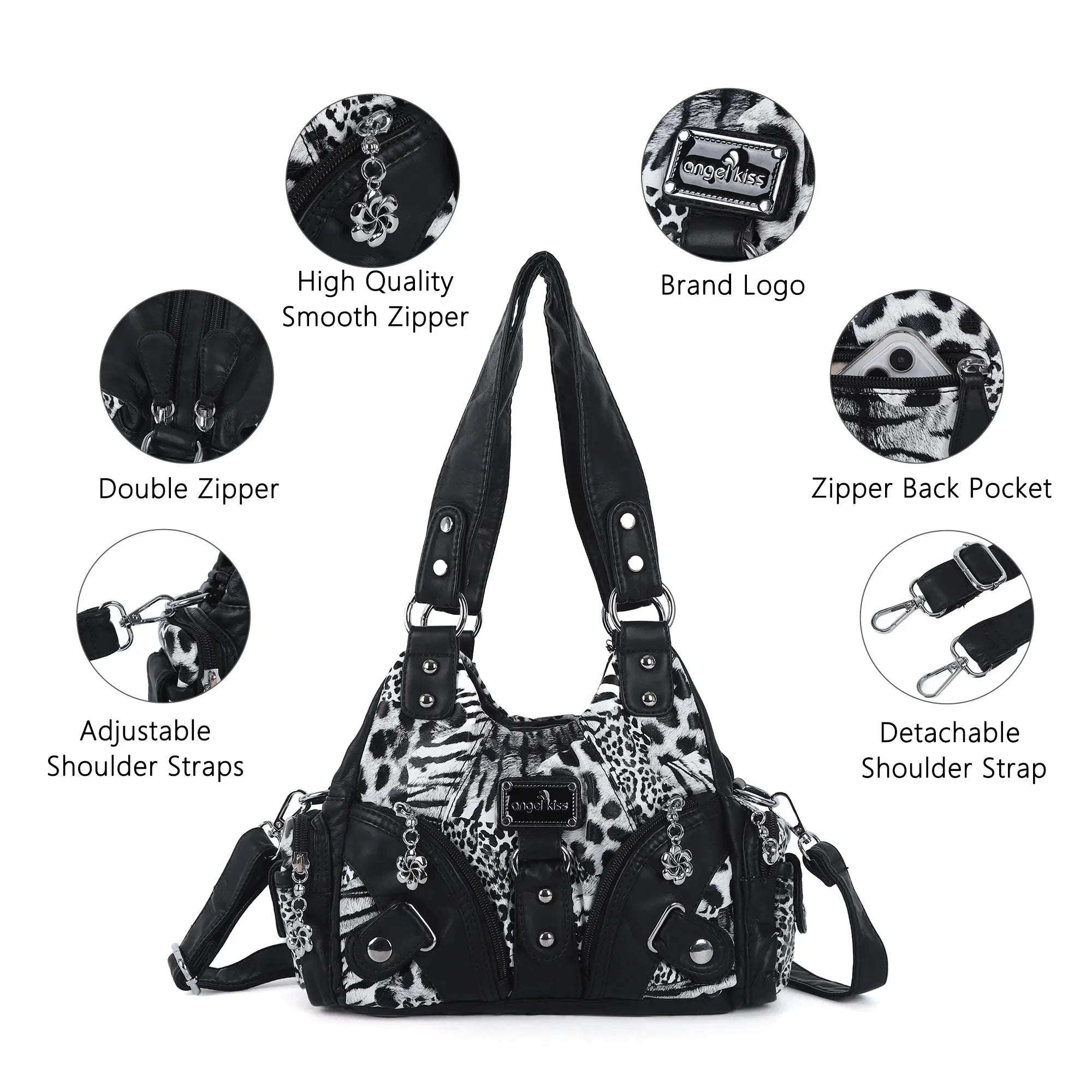 Hobo Shoulder Bag& Handbag & tote crossbody purse