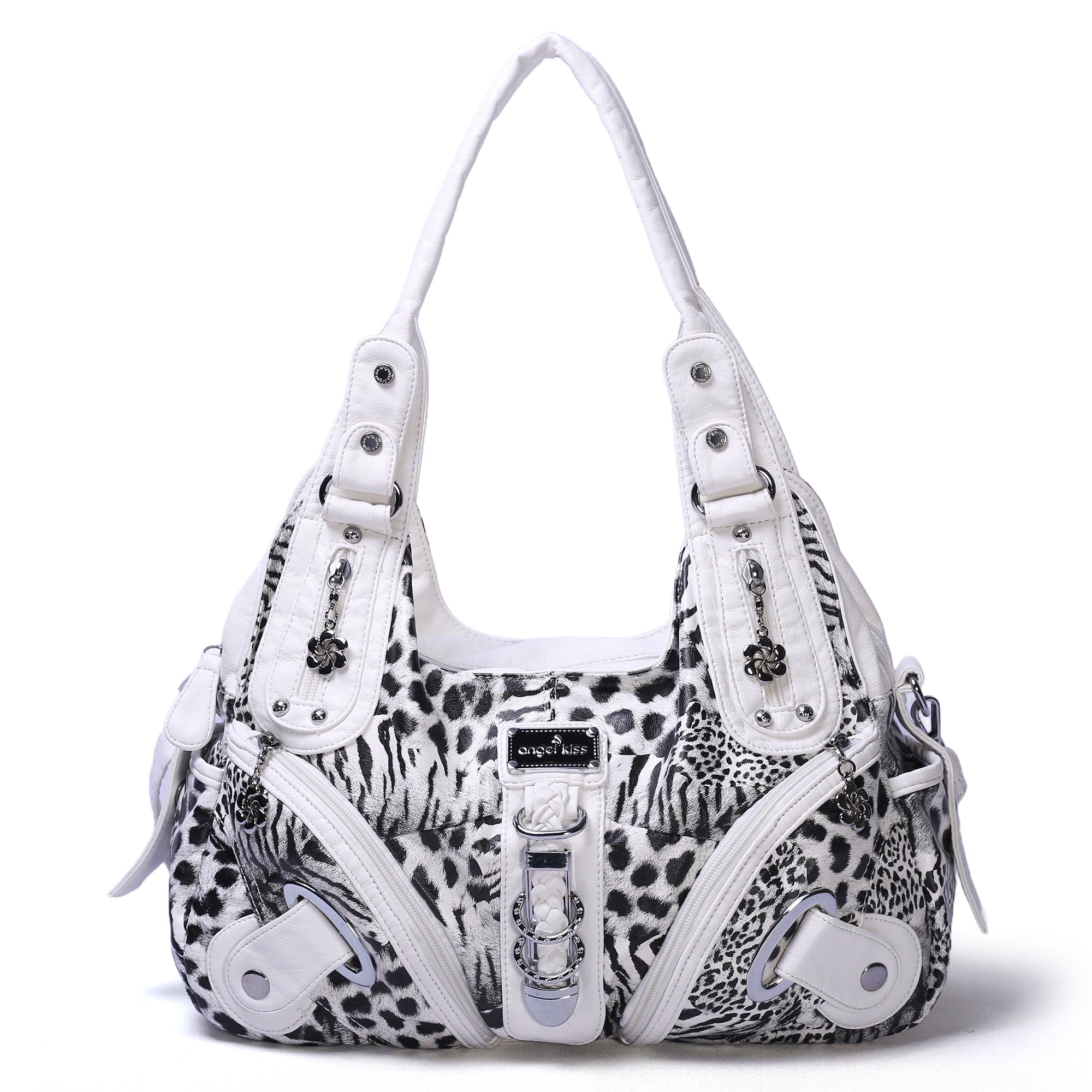 Large Capacity Multi-Functional Leopard Print Shoulder Bag