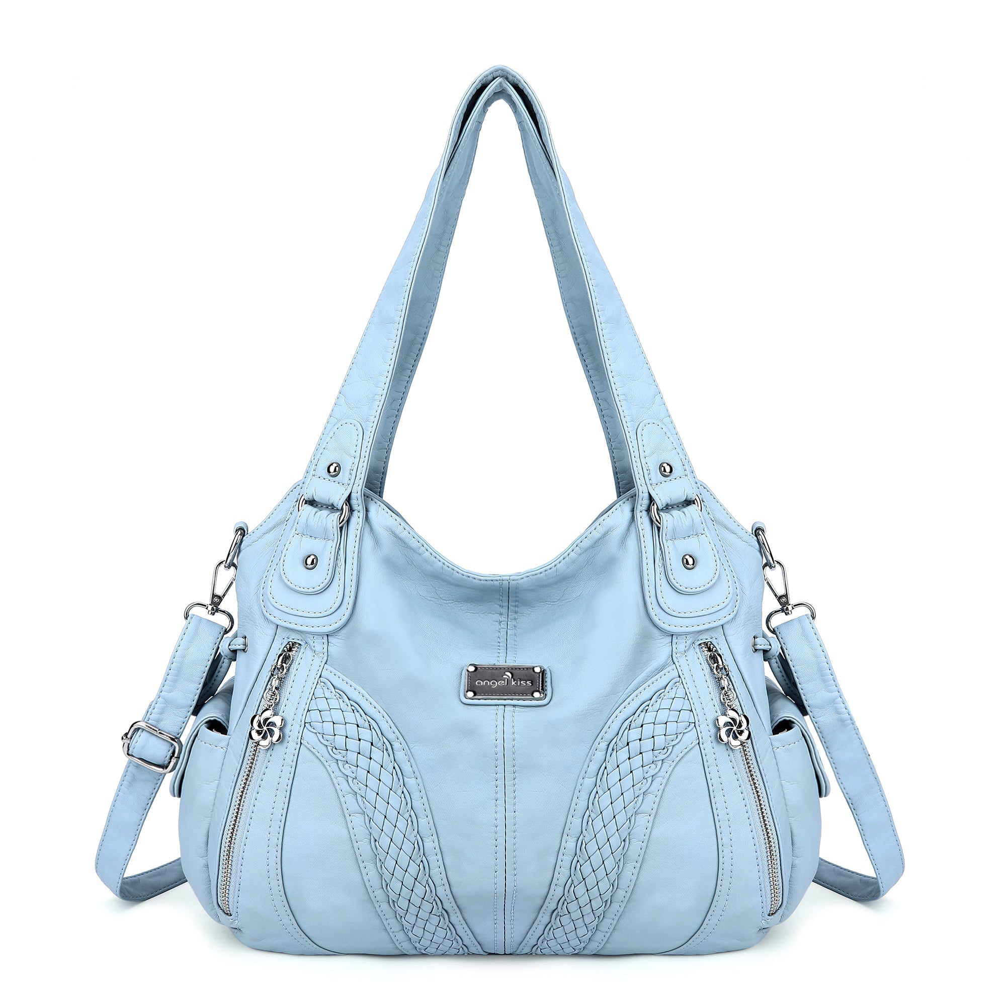 Washed Roomy Daily Women Waterproof Unique Hobo Handbag
