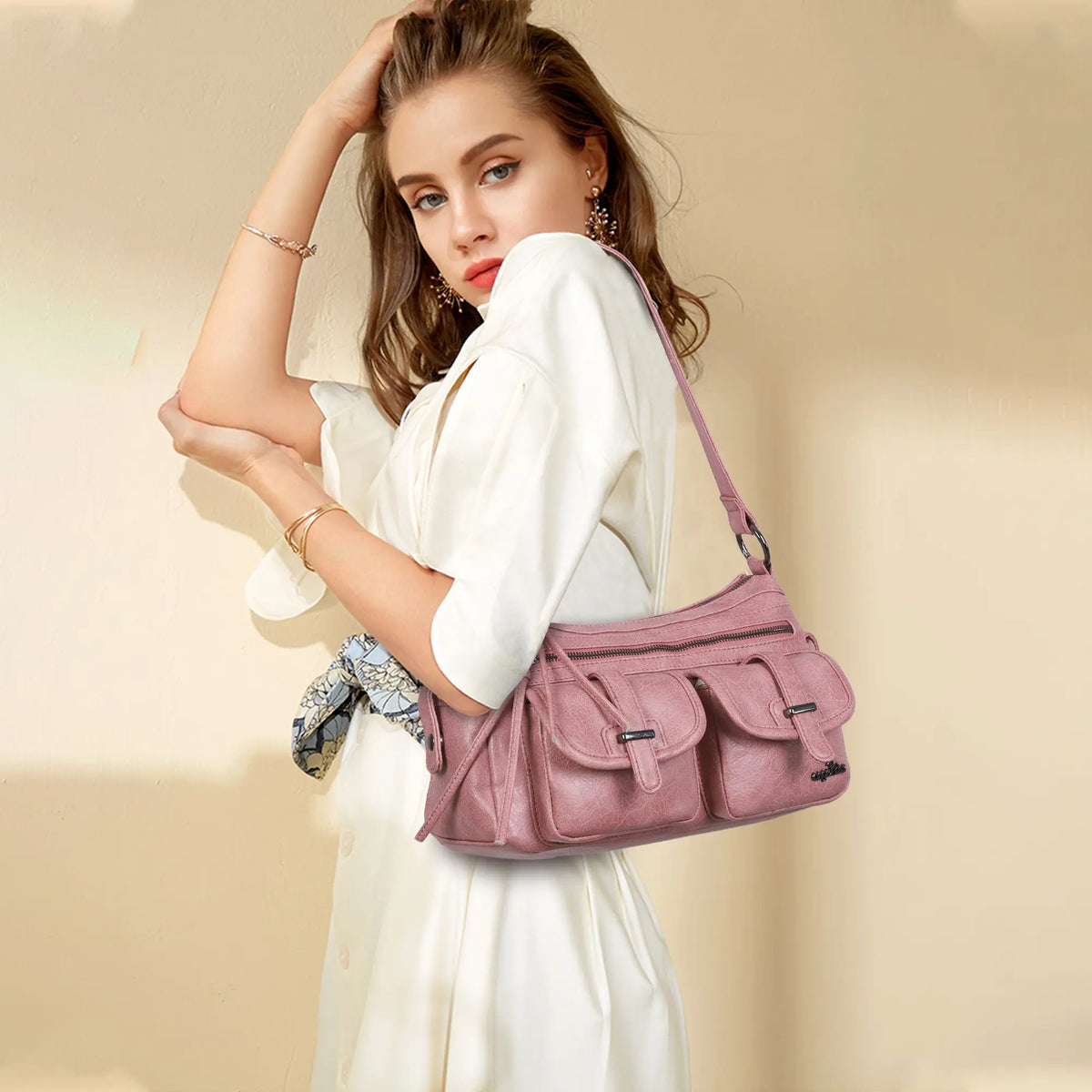Simple personality crossbody  purse shoulder bag  handbags