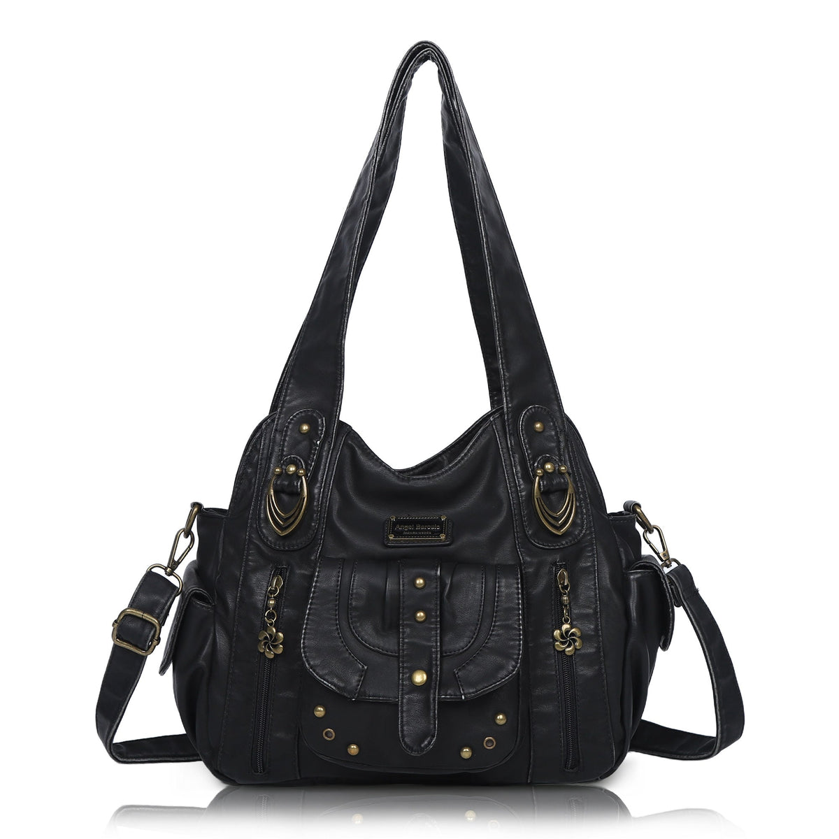 Vintage Luxe Relaxed-Shape  Hobo Handbags