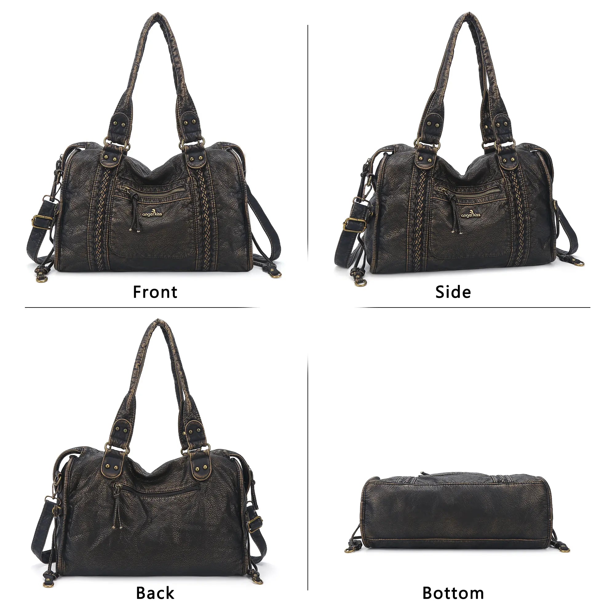 Light Vintage Commuter Tote